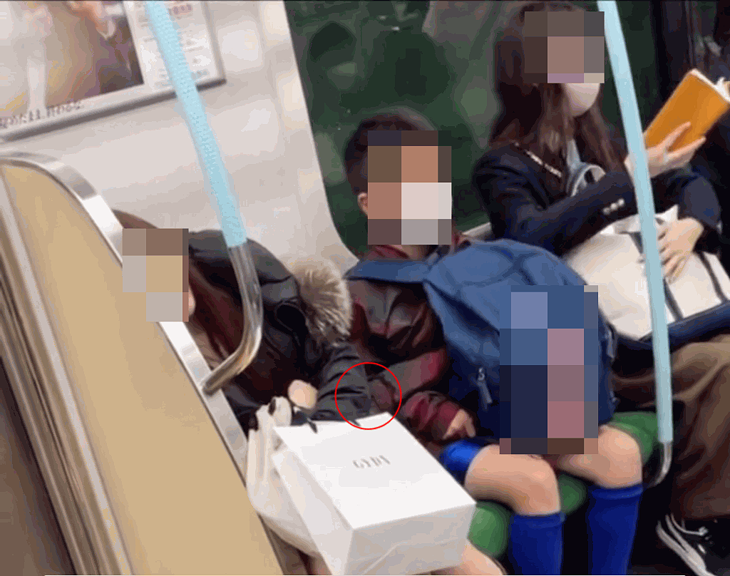 地铁少女昏睡疑遭学生“捡尸”！视频疯传，迷离之手伸出伸入惹议（组图） - 30
