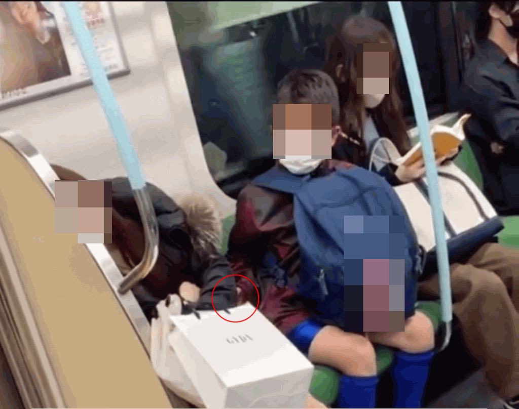 地铁少女昏睡疑遭学生“捡尸”！视频疯传，迷离之手伸出伸入惹议（组图） - 15
