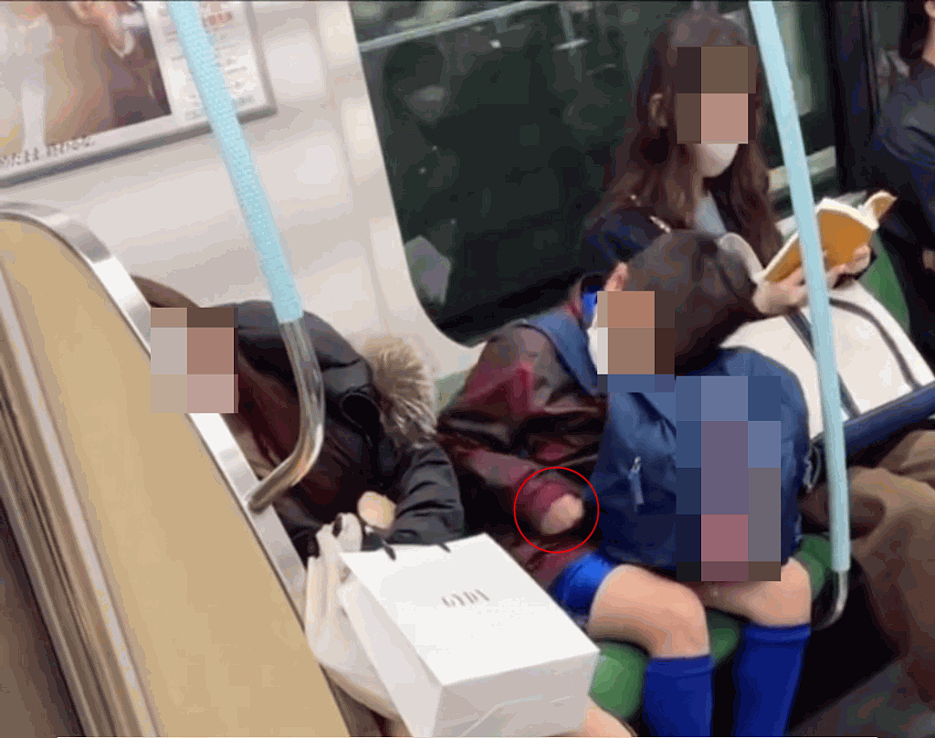 地铁少女昏睡疑遭学生“捡尸”！视频疯传，迷离之手伸出伸入惹议（组图） - 27