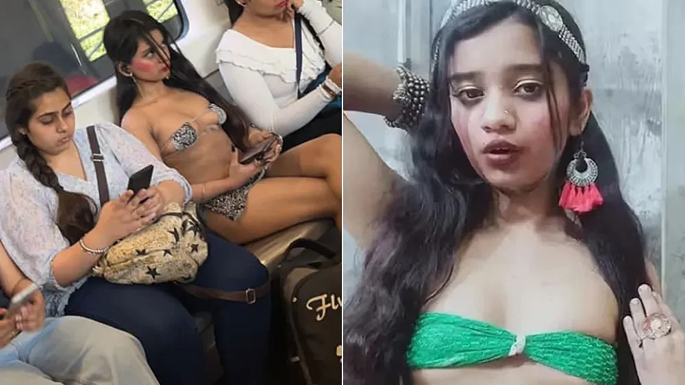 女子穿“超小胸罩”乘地铁，被吁请自重！她反呛：我喜欢穿我喜欢的衣服（视频/组图） - 1