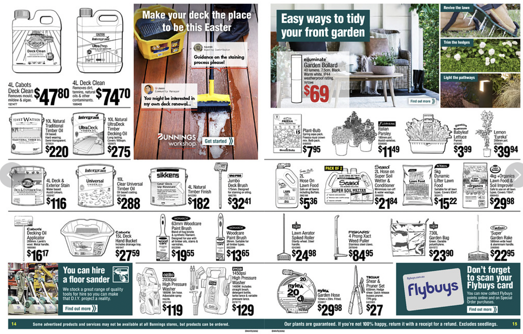 折扣 | Bunnings 特惠合集来袭！假期全家一起逛（组图） - 8