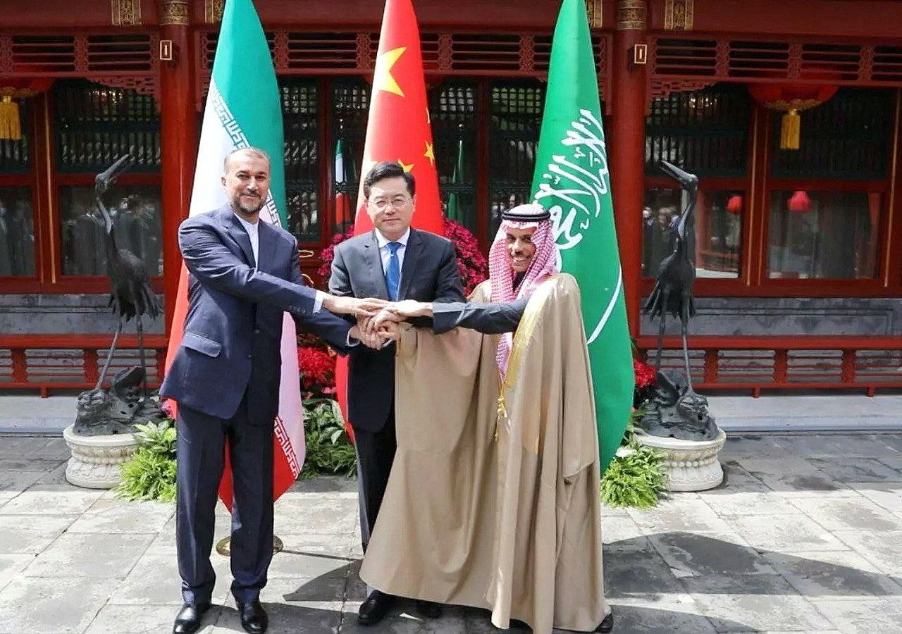 沙特与伊朗外长北京会晤：美国的中东远去，中国的中东到来？（组图） - 2