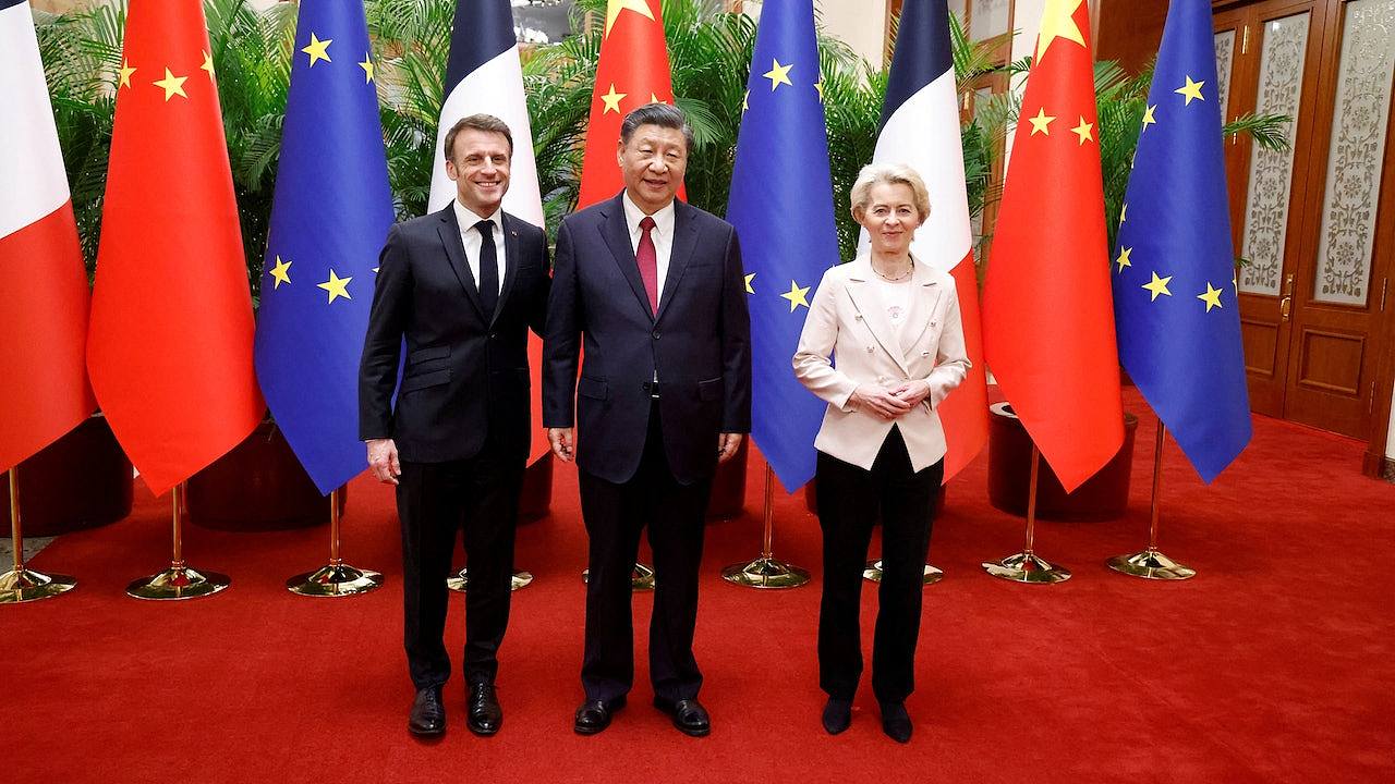中国外交部：冯德莱恩与北京同意推动中欧关系稳定发展（图） - 1