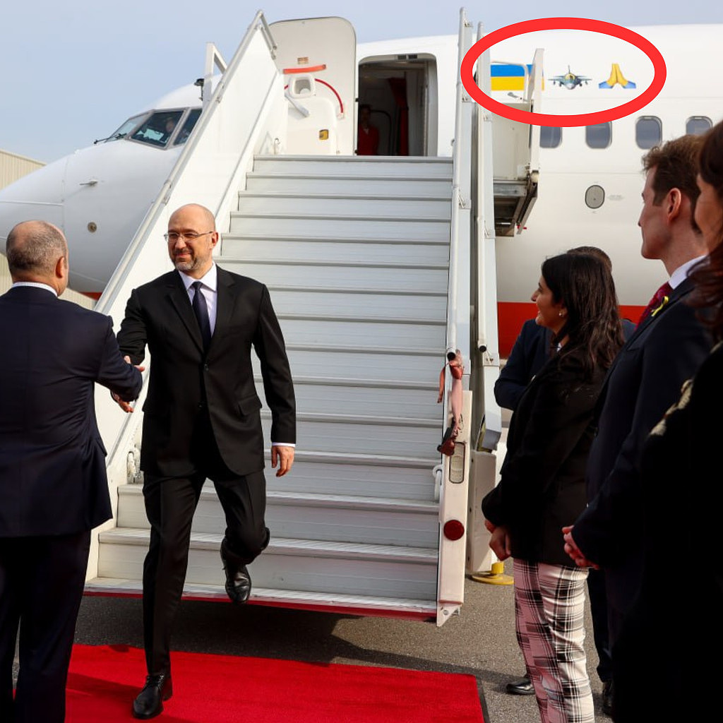 乌总理访加国飞机印emoji成亮点！乌媒解读“乌克兰求战机”（组图） - 6
