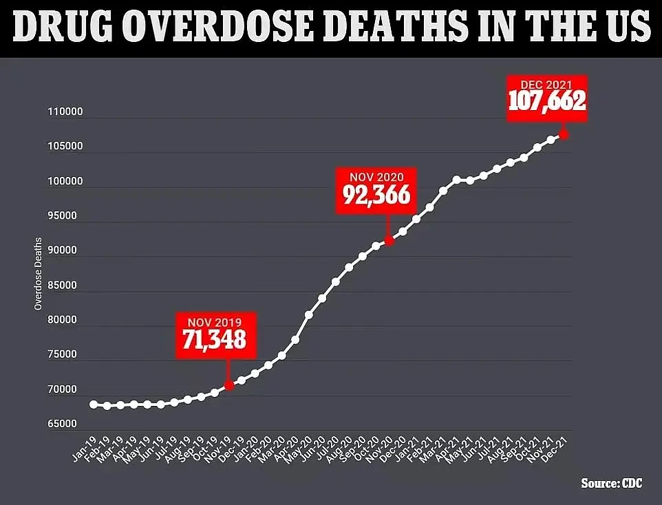 陆媒：10万人致死，美国陷入“鸦片战争”！首次将这种药列为国家威胁（组图） - 5