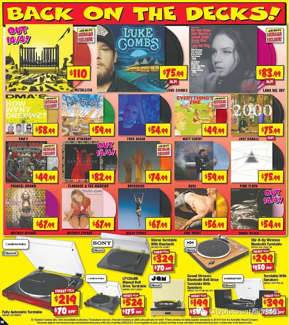 【JB Hi-Fi】最新一期优惠目录 - 16