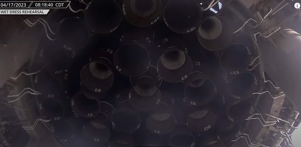 倒数40秒喊卡，马斯克SpaceX星舰超巨火箭试射暂停（视频/图） - 1