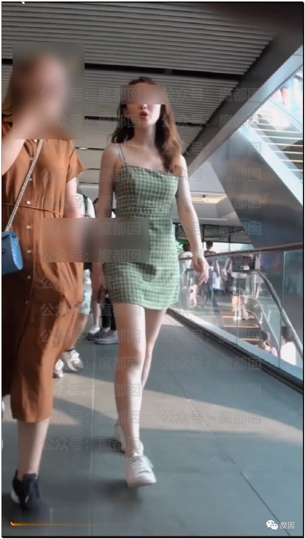 冲上热搜！中国女星商城内被偷拍裙底遭勒索，视频网上疯传（组图） - 18
