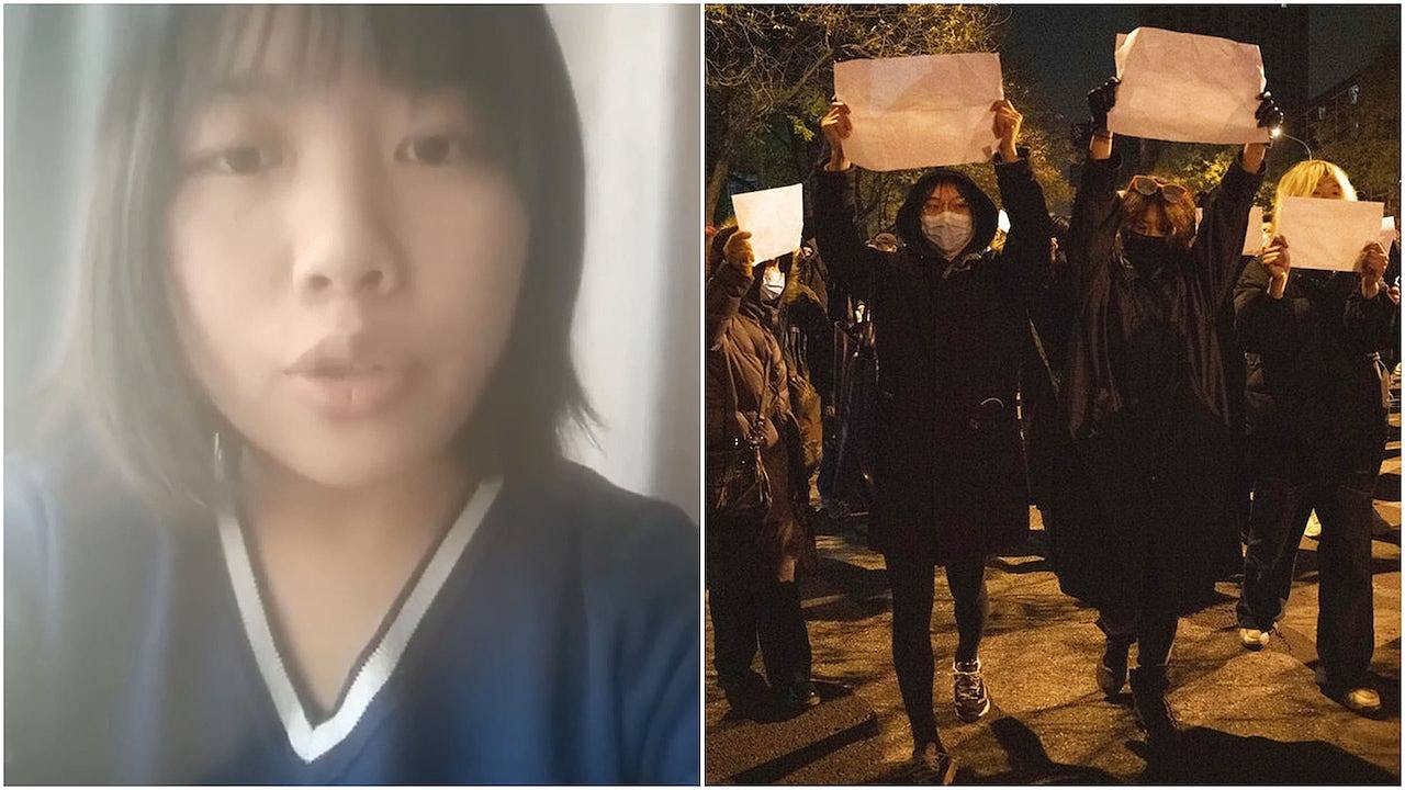 外媒：中国白纸运动的4青年被关押4月后获释！其中一人曾拍片请各界救助（组图） - 1