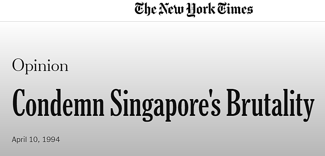 火到中国了！深度揭秘新加坡鞭刑，美国总统求情都没用（组图） - 21
