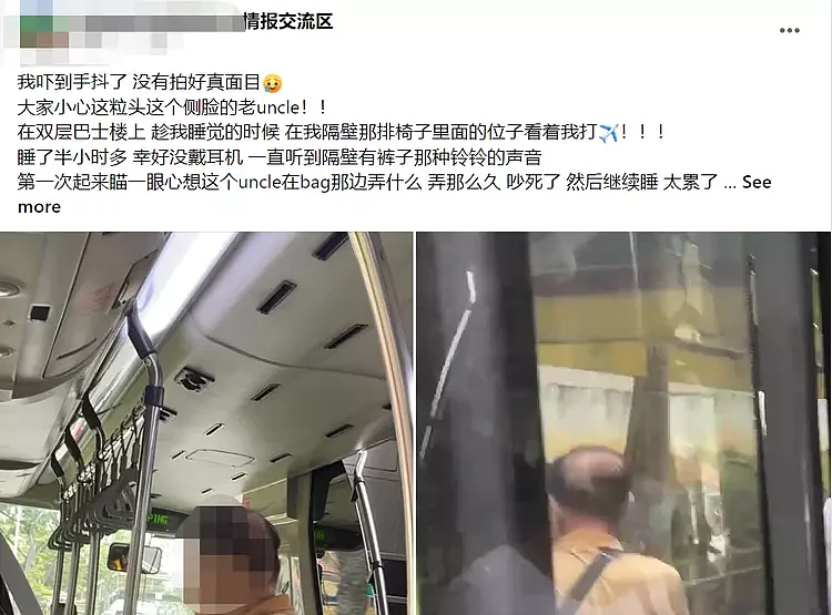 新加坡一男子在巴士上盯着美女自慰！女乘客被吓到：他动作超级大，呻吟声也很大（组图） - 8