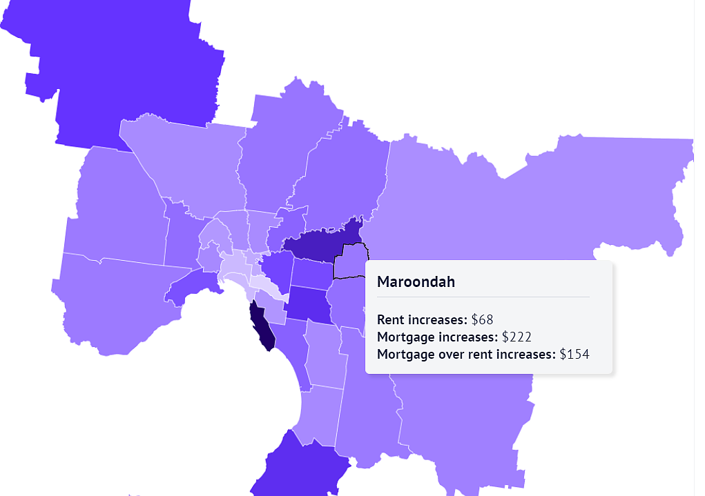 每周亏$412！墨尔本各区房贷涨幅 VS 租金涨幅，这几个区最惨（组图） - 11
