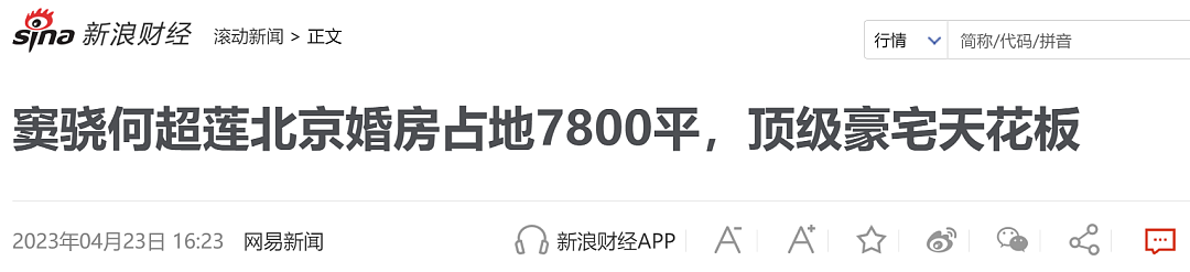 冲上热搜！何超莲北京婚房价值8亿，窦骁彻底怒了，强烈呼吁…（组图） - 10