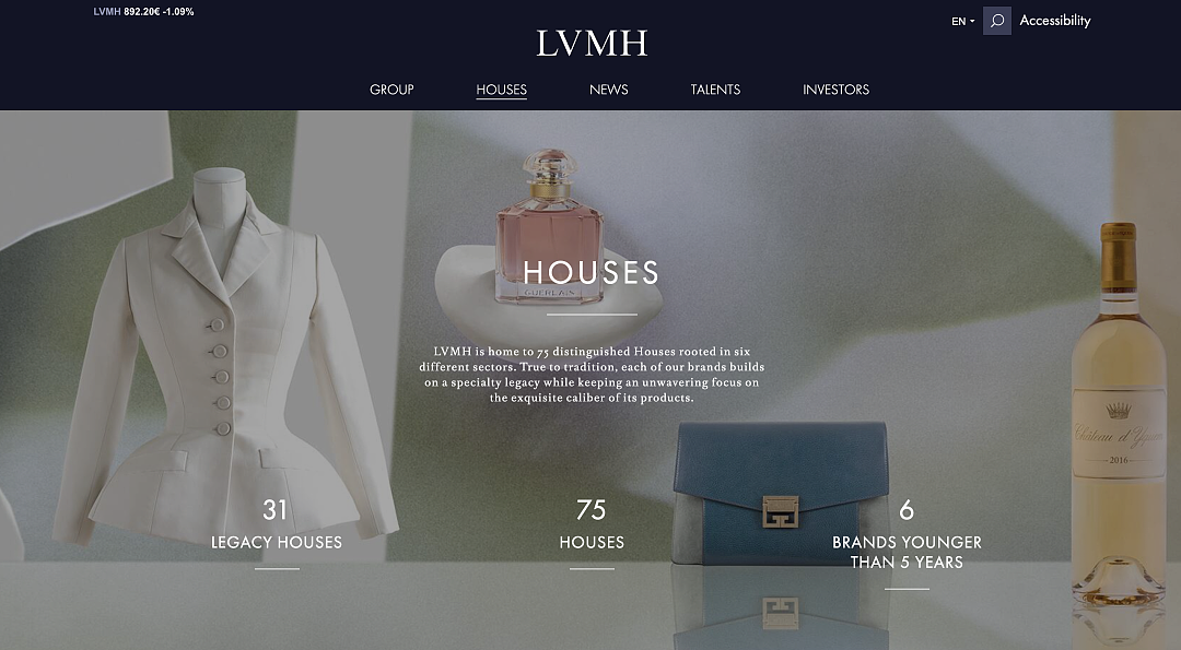 【时尚】LVMH集团成为首家市值突破5000亿美元的欧洲企业，全球市值排名第11（组图） - 1