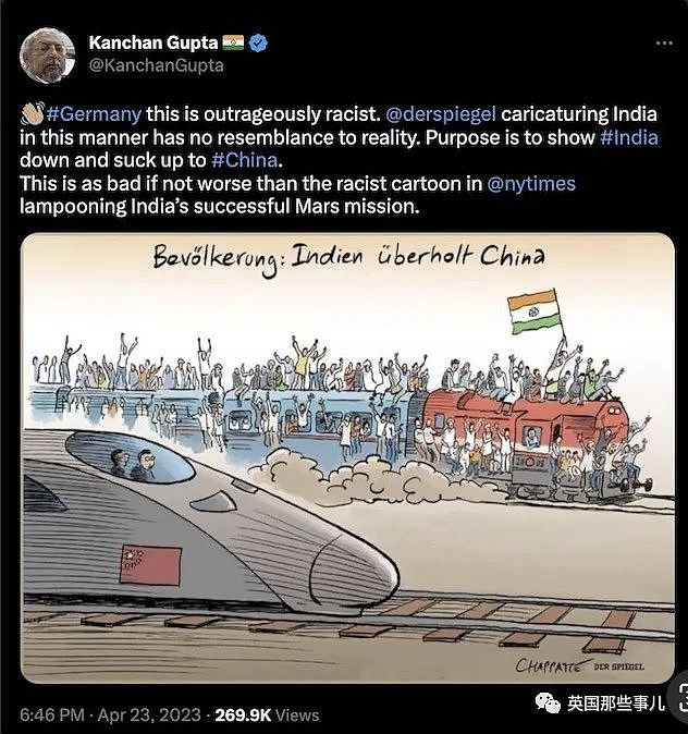 “印度人口本月超越中国“！德国媒体一幅漫画，惹怒了整个印度…（组图） - 10