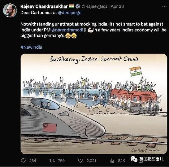 “印度人口本月超越中国“，德国媒体一幅漫画，惹怒了整个印度（组图） - 9