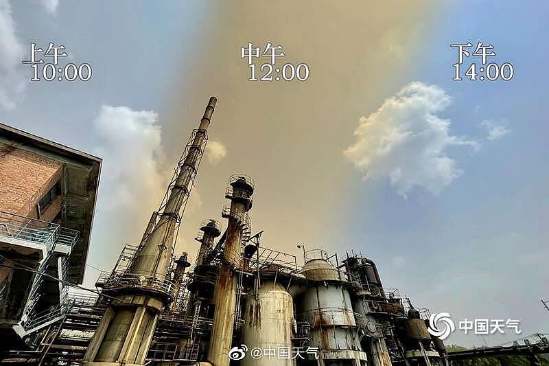 北京遭遇沙尘天气：一组图看沙尘前后天空对比（组图） - 6