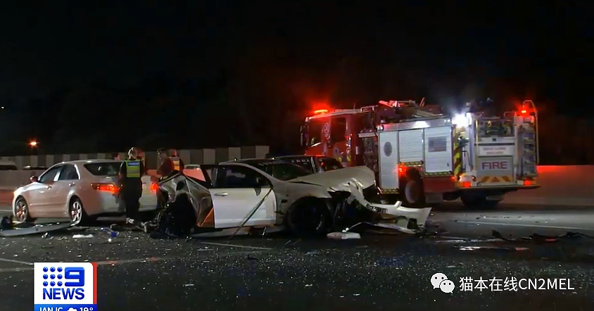 Glen Waverley高速公路晚间突发16辆车重大交通事故，汽车被压成“罐头”，多人重伤（组图） - 7