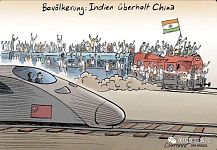 “印度人口本月超越中国“，德国媒体一幅漫画，惹怒了整个印度（组图）