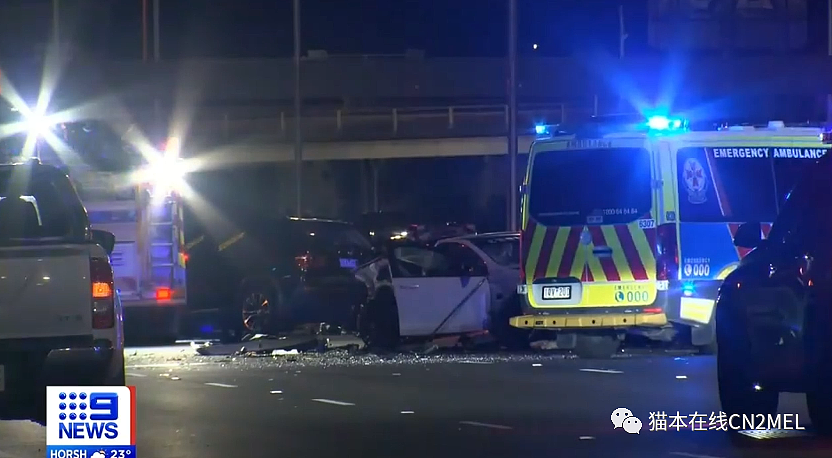 Glen Waverley高速公路晚间突发16辆车重大交通事故，汽车被压成“罐头”，多人重伤（组图） - 6