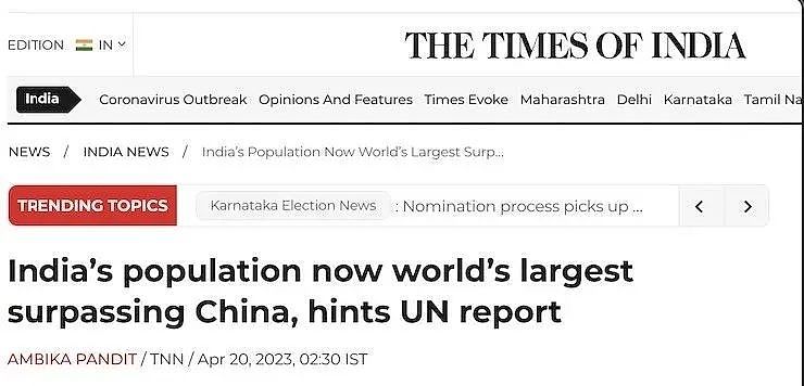 印度超越中国成世界第一！德媒漫画惹怒印度，马斯克又补上致命一刀（组图） - 5