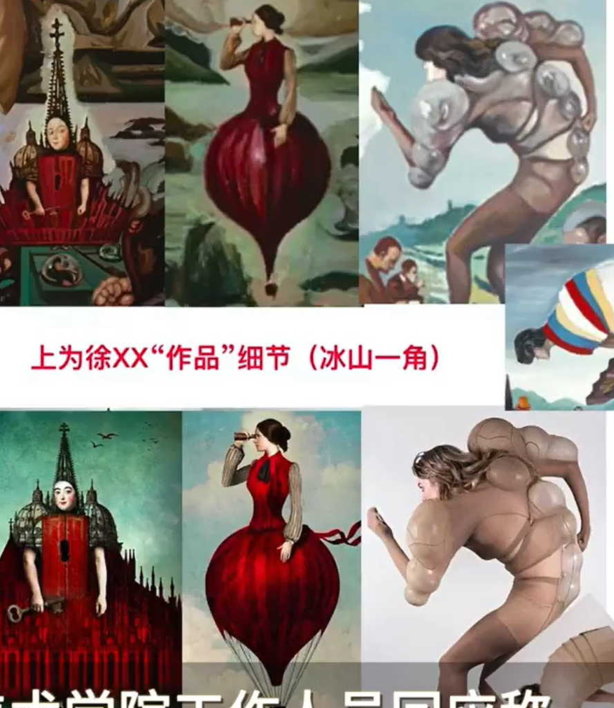 中国美院一老师被指大量抄袭国外艺术家，相关作品卖到10万美元，学校通报：属实，终止聘用关系（组图） - 2