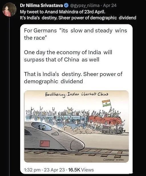 印度超越中国成世界第一！德媒漫画惹怒印度，马斯克又补上致命一刀（组图） - 25