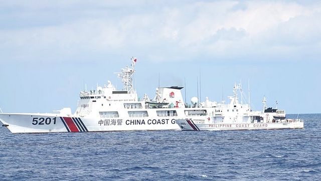 外媒：中国菲律宾爆海上冲突后，菲总统访问美国（组图） - 2