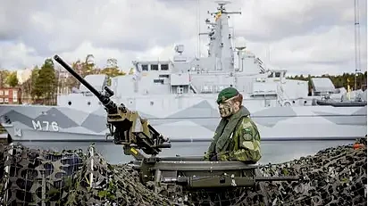 俄罗斯军舰抵近，瑞典和芬兰海军进入高度戒备状态（图） - 1