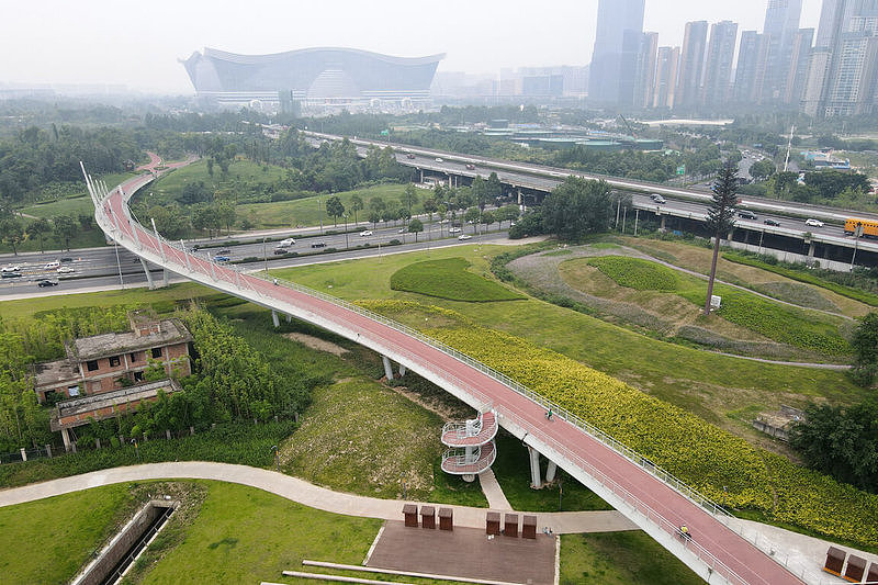 中国退林还耕，成都否认浪费1500亿铲平环城绿道（图） - 1