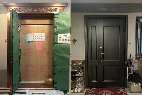 探访广州私拆承重墙小区：部分同栋住户未搬离...（组图） - 6