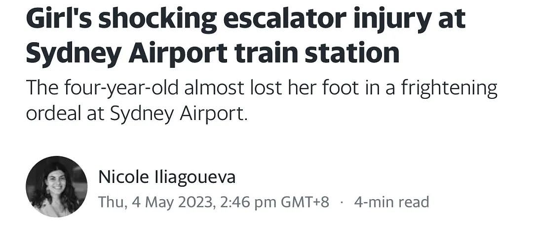 超恐怖！澳洲4岁女童外出，一只脚竟突然被“生吞”，妈妈们千万当心了（组图） - 1