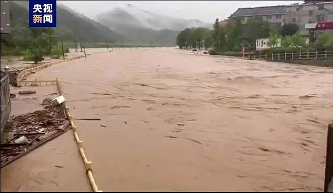 极端强度！中国多地遭20年一遇洪水，4人失联！一地29.3万人受灾，河堤决口…（组图） - 7