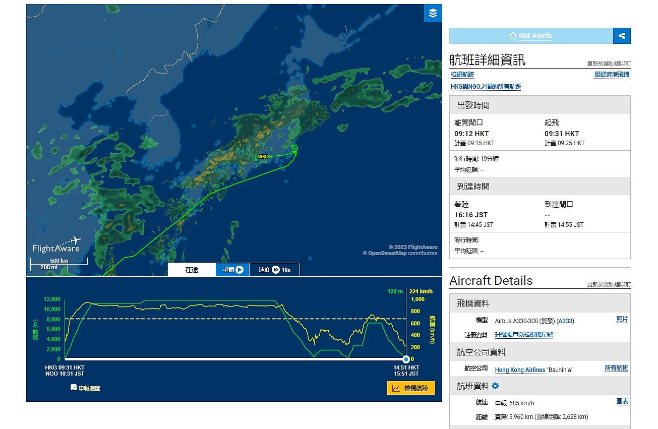 港航东京航班遇强风一度转飞名古屋，四次降落不成功，有乘客不适（组图） - 4