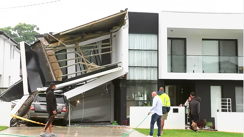 悉尼民宅凌晨突然坍塌，相关建筑公司遭吊销执照（组图） - 2