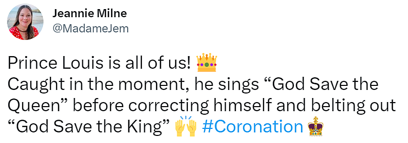 汉堡王竟成加冕礼的最大赢家！查尔斯偷偷吐槽被抓包，小王子口误唱成“女王”（视频/组图） - 7