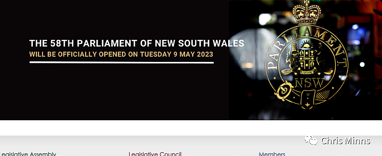 欢迎在线收看第58届新南威尔士州议会开幕（组图） - 1