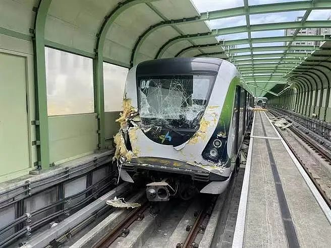 台湾一吊车倒塌砸中捷运，致1死8伤（组图） - 2
