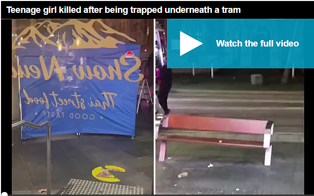 澳洲16岁少女在唐人街附近遭电车碾压身亡，被Tram拖行至少200米（组图） - 6