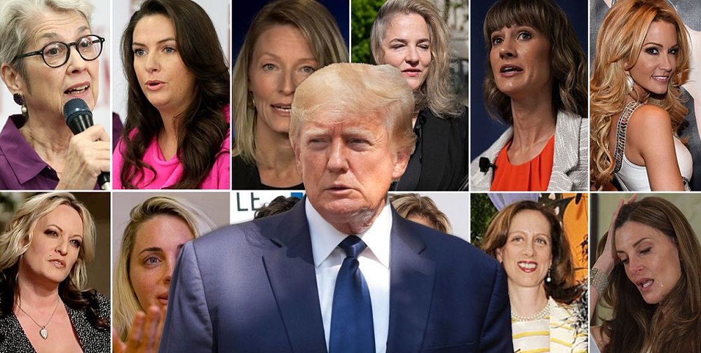 26名女子指控前总统特朗普“行为不端”：对女演员“霸王硬上弓”（组图） - 1