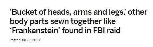 骇人听闻！FBI曝光：美国发现10吨人类尸体！背后真相超惊悚……（组图） - 1