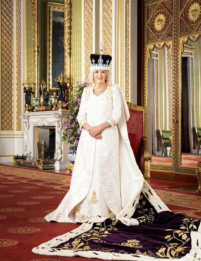 英王加冕官方照细节：安妮公主会被哥哥重用，凯特的裙子引发猜测（组图） - 4