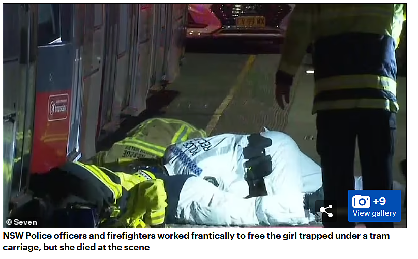 澳洲16岁少女在唐人街附近遭电车碾压身亡，被Tram拖行至少200米（组图） - 3