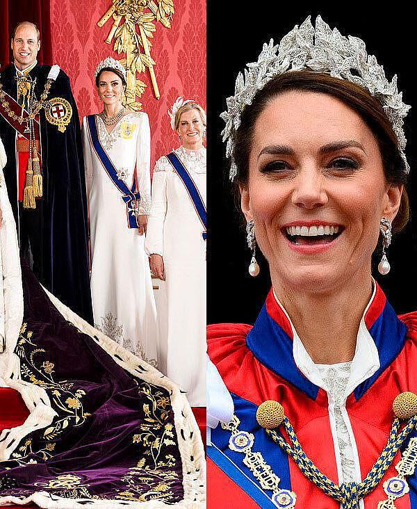 英王加冕官方照细节：安妮公主会被哥哥重用，凯特的裙子引发猜测（组图） - 7