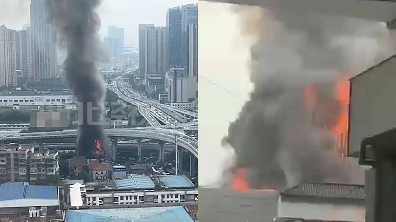 武汉有建筑突发火警，居民6楼跳窗逃生，死伤情况暂不明（组图） - 1