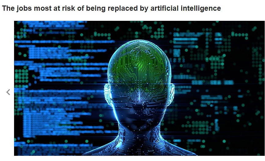 十大最容易被AI取代的职业，你的上榜了吗？（组图） - 1