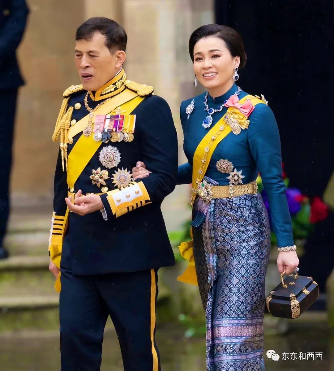 泰国王后一脸福相珠宝贵绝，首次出访风头无两，她是宫斗最大赢家吗？（组图） - 7