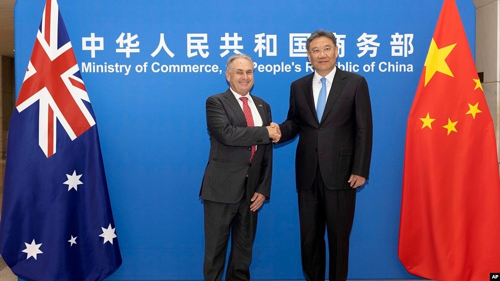 澳大利亚贸易部长访华，对会谈“表示满意”：中国想加入CPTPP（图） - 1