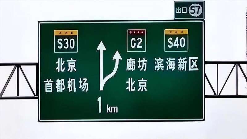 中国高速大换血，中英文路标全更换为中文路标（组图） - 8