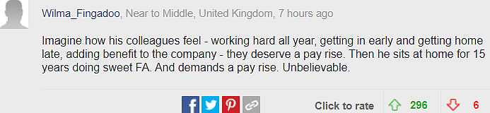 男子请15年病假，不上班每年躺赚5.4万镑工资，却怒告公司：10年没涨工资了（组图） - 10